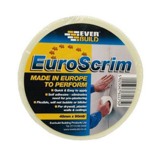 Picture of Everbuild Scrim Cloth Self-Adhesive Tape 90m