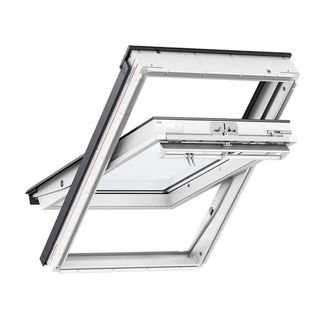 VELUX White Polyurethane Centre Pivot Roof Window 0070