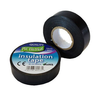 Black PVC Electrical Tape Murdock Builders Merchants