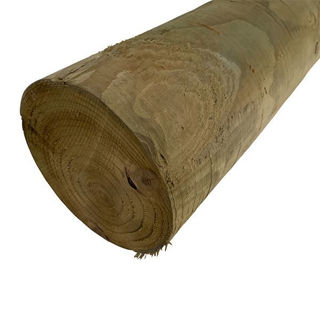 Timber Round Post 100mm x 1.8m	