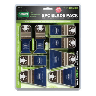 SMART Trade H8RWMAK 8 Piece Multi Tool Blade Set Murdock Builders Merchants