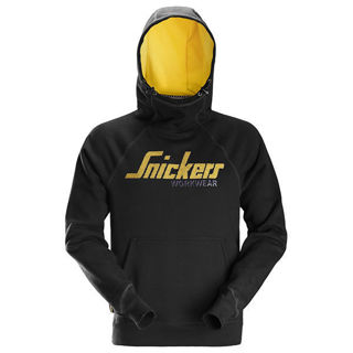 Snickers AW Logo Hoodie Black