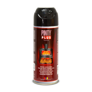 Picture of Pinty Plus Tech High Temp Aerosol Matt Black 400ml