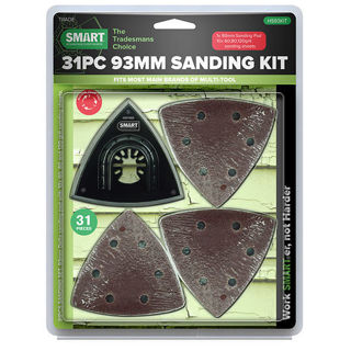 SMART Trade HS93KIT 31 Piece Sanding Kit 93mm Murdock Builders Merchants