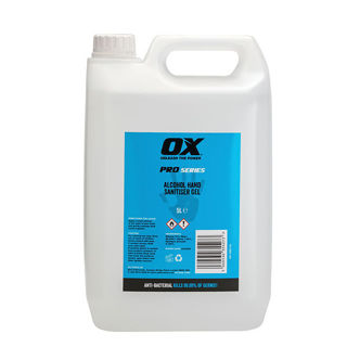 Picture of Ox Alcohol Hand Sanitiser Gel 5Lt Refill