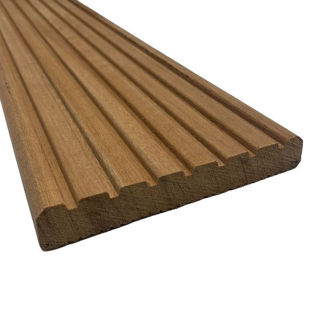 145mm x 21mm Balau / Bangkiri Decking Board Murdock Builders Merchants