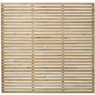 Slatted Fence Panel Treated 1.8 x 1.8m Murdock Builders Merchants