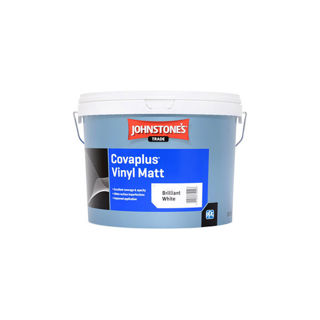 Johnstones Trade Covaplus Vinyl Matt Brilliant White Murdock Builders Merchants