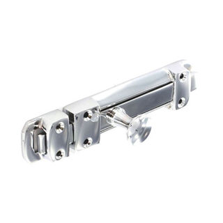 Door Bolt Heavy Chrome 100mm Murdock Builders Merchants