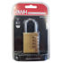 BWH Brass Combination Padlock 40mm Murdock Builders Merchants