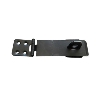 PHX 4.5" Safety Hasp & Staple Black Murdock Builders Merchants