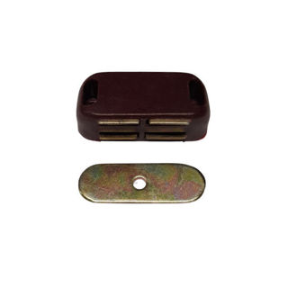 PHX Magnetic Catch Brown (Pack of 2) Murdock Builders Merchants