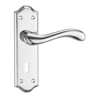 Fortessa Versailles Handles Box Set Polished Chrome Murdock Builders Merchants