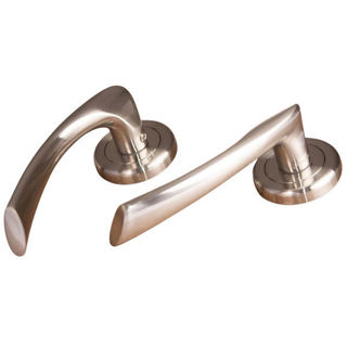 Sonnato Trevi Lockset Satin Chrome Murdock Builders Merchants