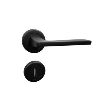 Sonnato Genoa WC Lockset Matt Black Murdock Builders Merchants