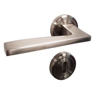 Sonnato Genoa WC Lockset Satin Chrome Murdock Builders Merchants