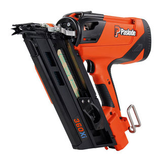 Paslode 360Xi Li-ion 1st Fix Cordless Gas Angled Framing Nailer Murdock Builders Merchants