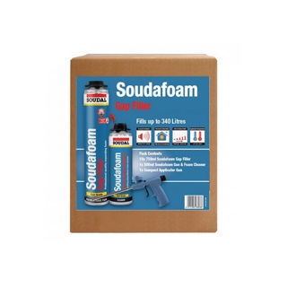 Soudafoam Gap Filler Gun Grade Combi-Box Pack Murdock Builders Merchants