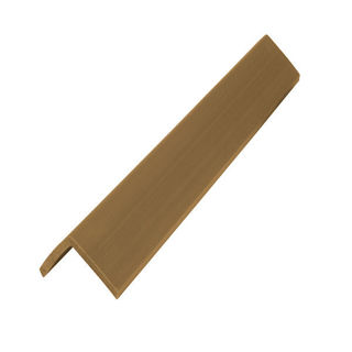 Teak Composite Cladding Corner Trim 50 x 50mm x 3m Murdock Builders Merchants