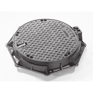 Brio D.I. Manhole Cover 600 Dia 100H D400 Murdock Builders Merchants