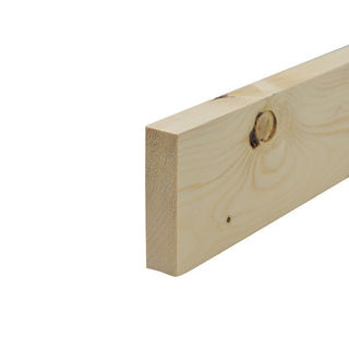 Whitewood 119 x 32mm Square Edge Murdock Builders Merchants