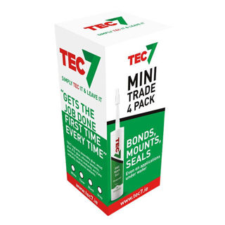 TEC 7 Mini Trade Pack - 4 x 310ml Murdock Builders Merchants