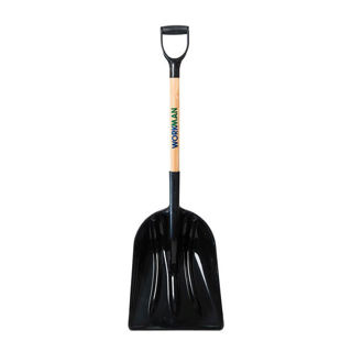 Workman Round Point Shovel 'D' Handle Murdock Builders Merchants