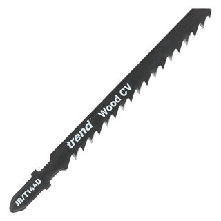 Trend Jigsaw Blade 100 x 4mm CV Up-Cut (5 Pack) Murdock Builders Merchants