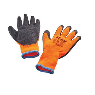 Scan Dipped Thermal Latex Gloves (3 Pairs) Murdock Builders Merchants